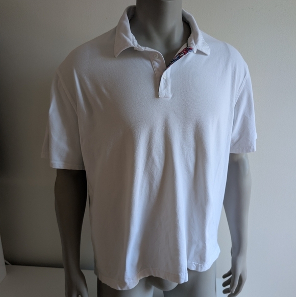 ROBERT GRAHAM White Polo Shirt - Picture 5 of 13